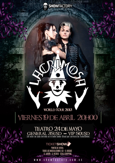 Lacrimosa en Quito